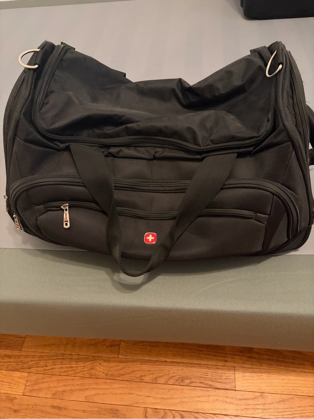 Swiss Gear Black Men's Travel Duffel Bag